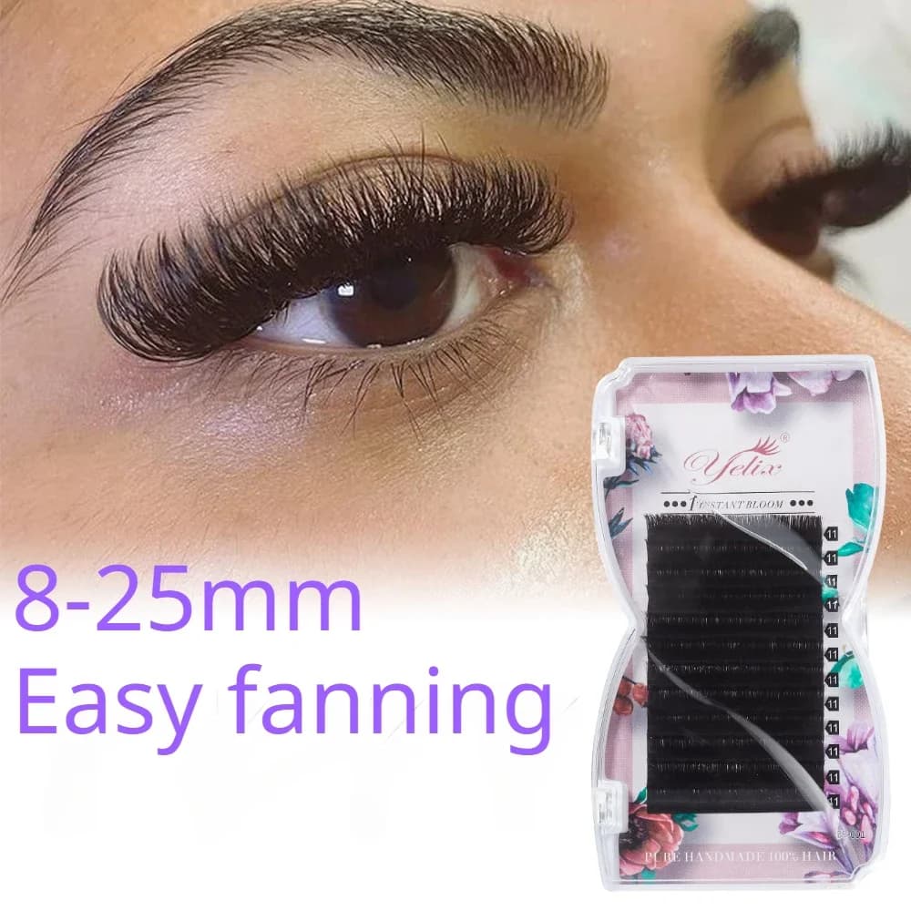 Extensões de Cílios Easy Fanning 0.07mm 8-25mm