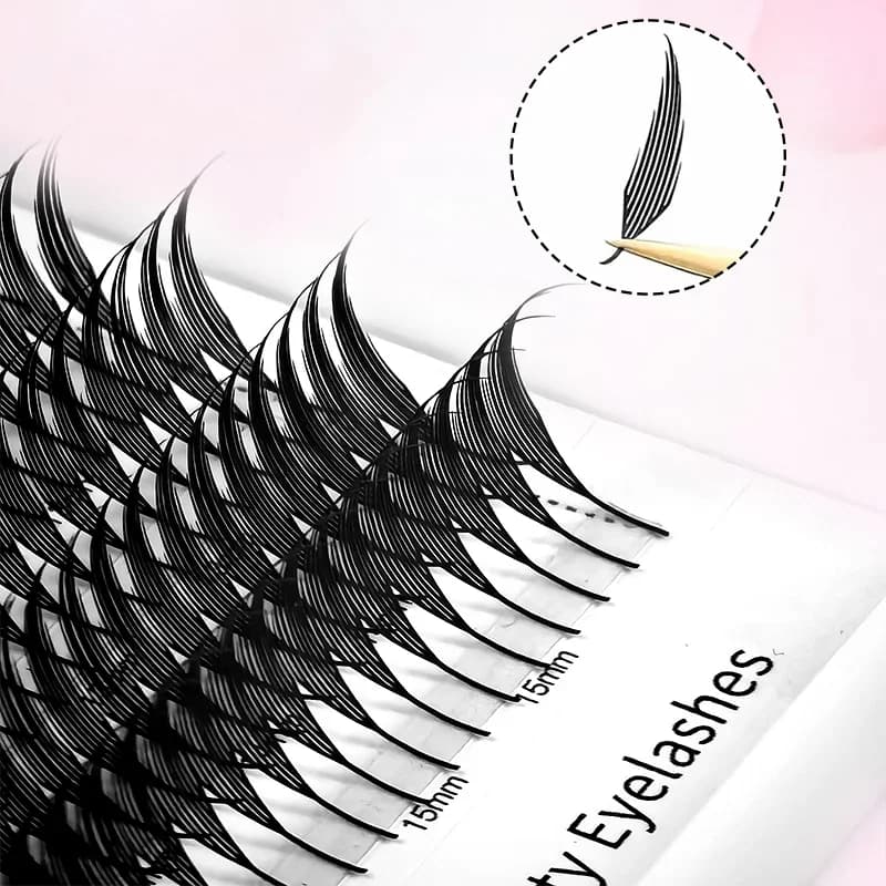Cílios Individuais Volume Brasileiro Formato Pluma Spire