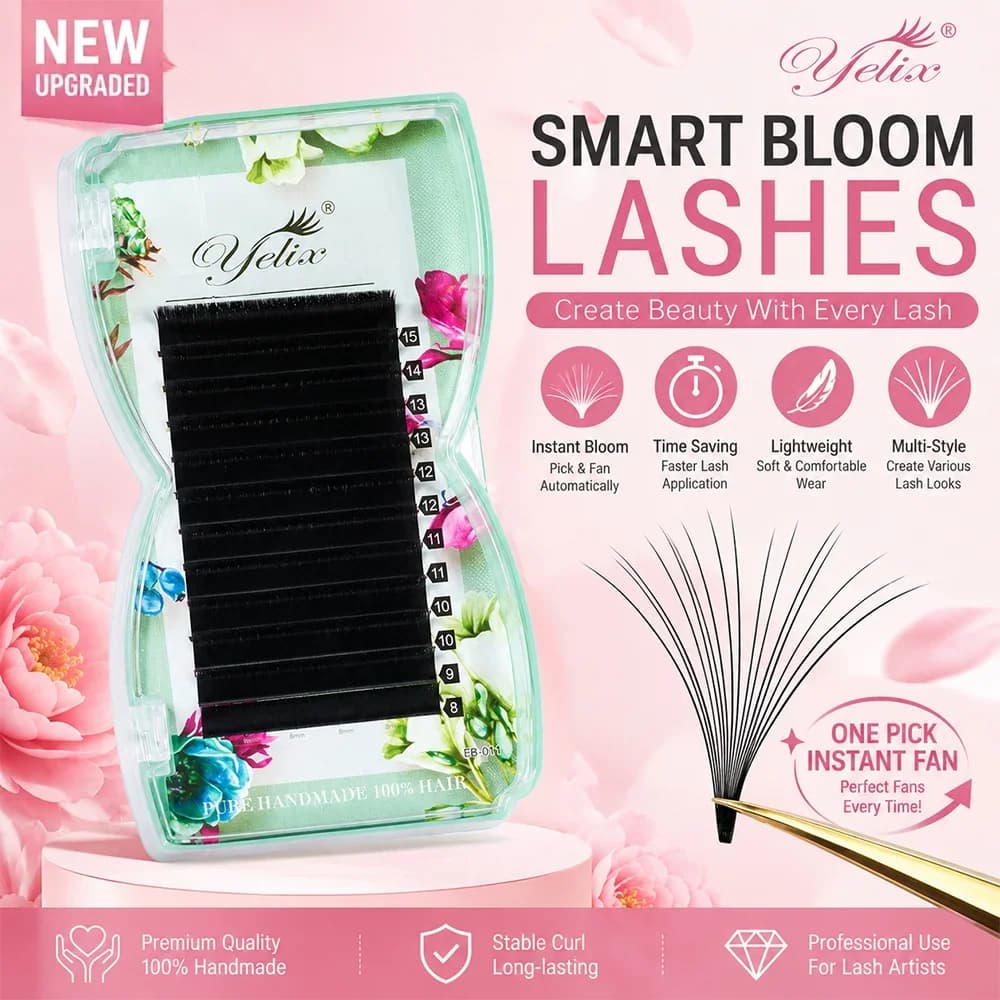 Cílios Easy Fanning Smart Bloom Comprimentos Mistos